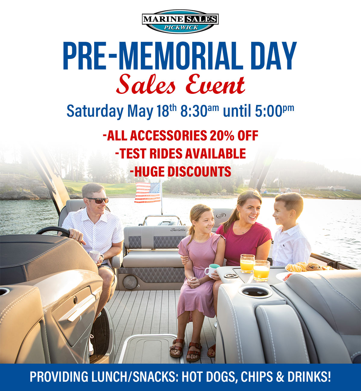 Pre-Memorial Day Sales Event - 5/18/24